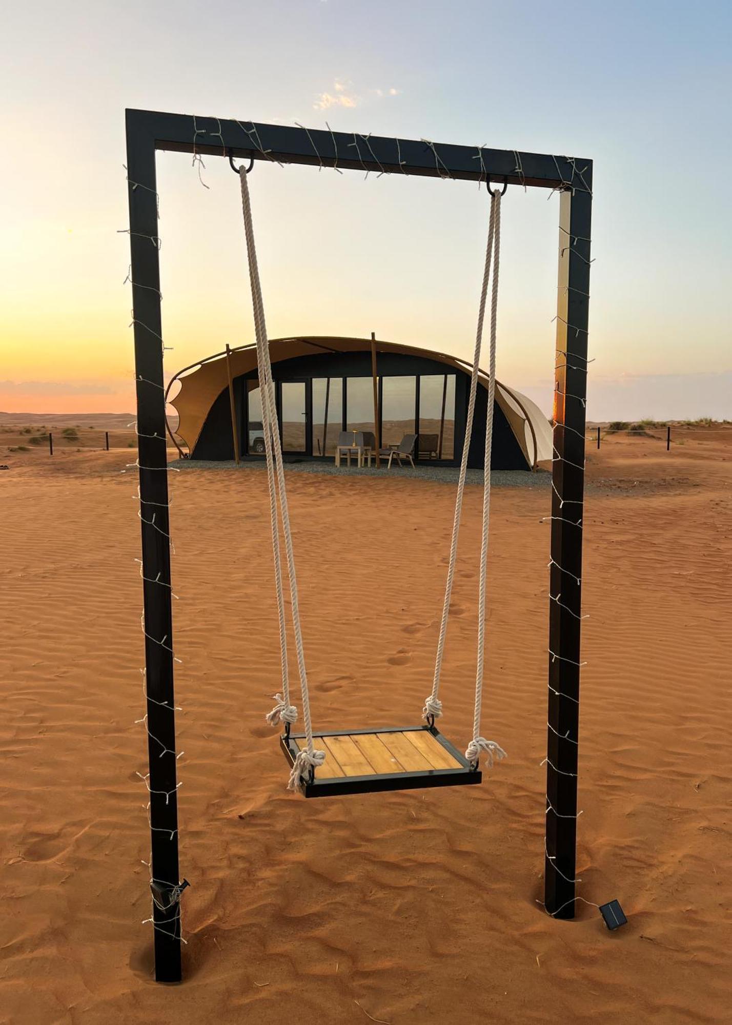 La Duna Desert Camp Shāhiq Exteriör bild