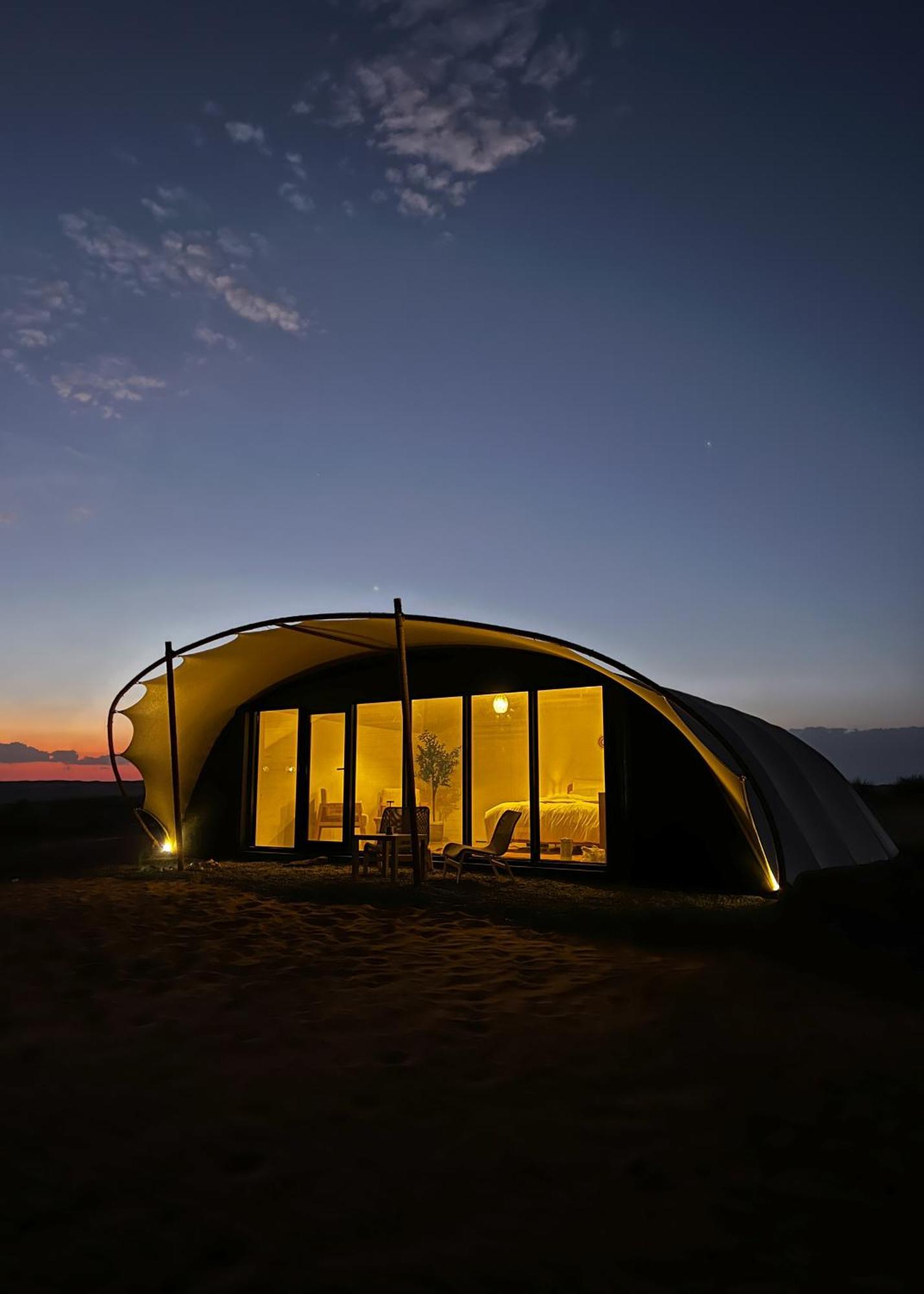 La Duna Desert Camp Shāhiq Exteriör bild