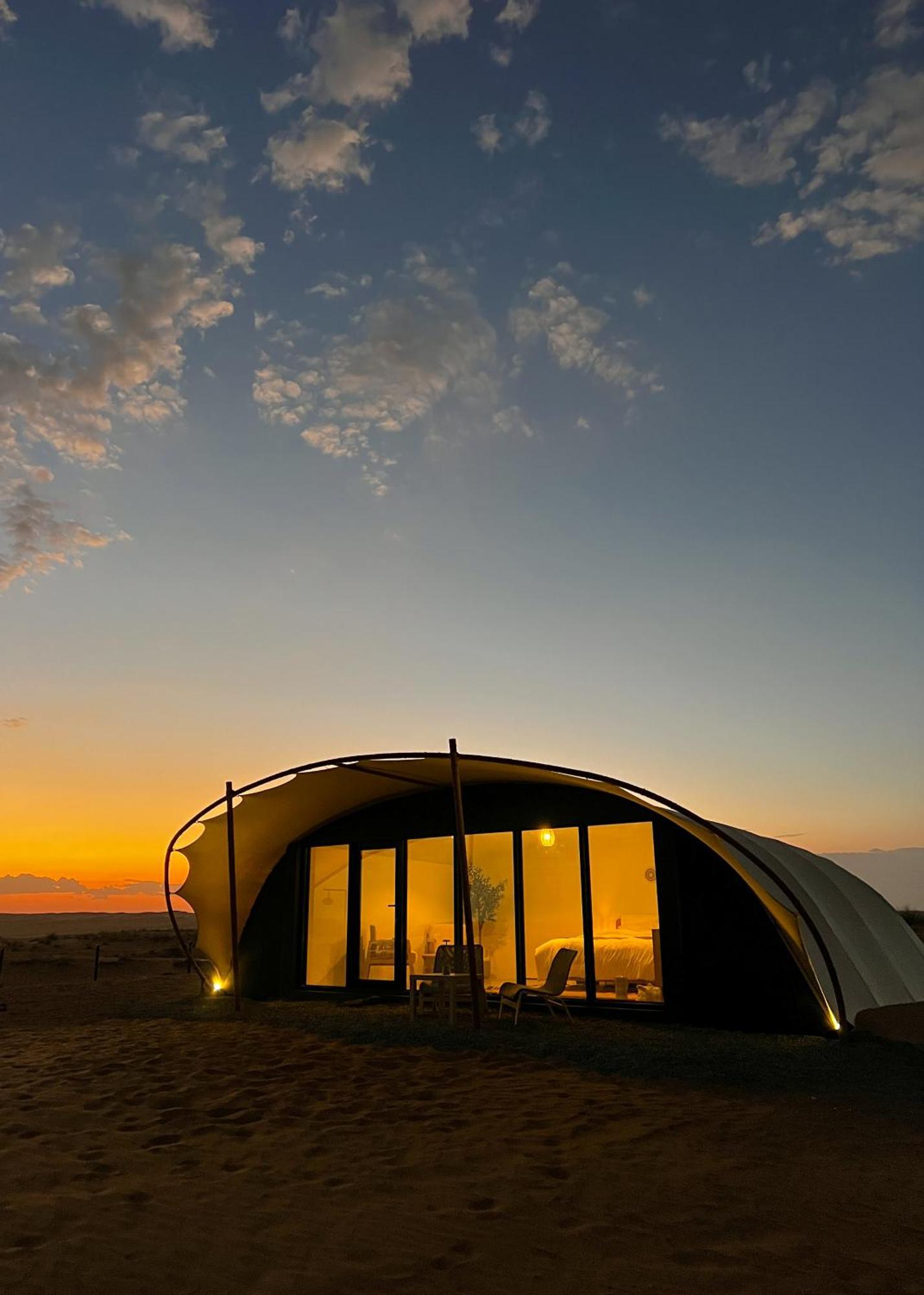 La Duna Desert Camp Shāhiq Exteriör bild